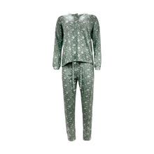 Load image into Gallery viewer, 2pc Henley Top Loungewear Set