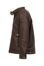 Load image into Gallery viewer, "American Culture" Men's Vegan Leather Moto