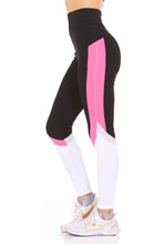 Load image into Gallery viewer, "Therapy" High-Rise Colorblocked Leggings