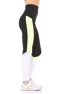 "Therapy" High-Rise Colorblocked Leggings