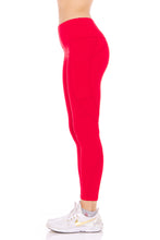 Load image into Gallery viewer, Therapy Active Legging with Perforated Side Leg Cell Phone Pockets