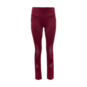 Therapy Active Legging Pant With No Stitch Seam Mesh Inserts
