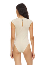 Load image into Gallery viewer, Cap Sleeve Funnel Neck BodySuit