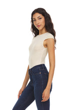 Load image into Gallery viewer, Cap Sleeve Funnel Neck BodySuit