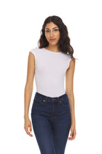 Load image into Gallery viewer, Cap Sleeve Funnel Neck BodySuit