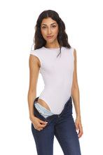 Load image into Gallery viewer, Cap Sleeve Funnel Neck BodySuit