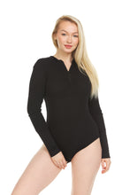 Load image into Gallery viewer, Long Sleeve Mock Collar BodySuit