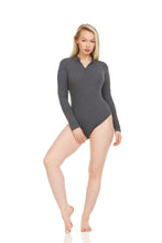 Load image into Gallery viewer, Long Sleeve Mock Collar BodySuit