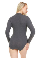Load image into Gallery viewer, Long Sleeve Mock Collar BodySuit