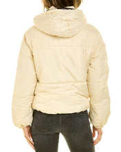 Load image into Gallery viewer, Ladies Cropped Puffer Bomber Jacket