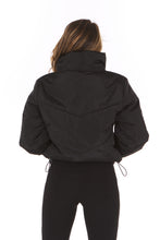 Load image into Gallery viewer, Ladies Oversized Cropped Padded Jacket