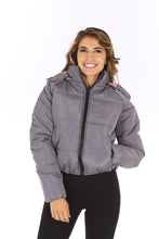 Load image into Gallery viewer, Therapy Contrast Lining Padded Jacket