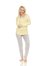 Load image into Gallery viewer, Pant and Baseball T-Shirt Pijama Set