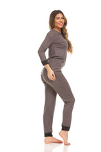 Load image into Gallery viewer, Long Sleeve and Pant Pajama Set