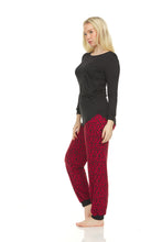 Load image into Gallery viewer, Printed Jogger Pant Pajama Set