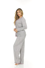 Load image into Gallery viewer, Therapy 2pc Pant and Shirt Pajama Set