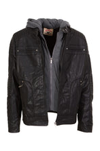 Load image into Gallery viewer, Boys Vegan Leather Jacket