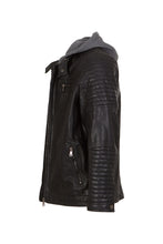 Load image into Gallery viewer, Boys Vegan Leather Jacket