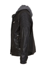 Load image into Gallery viewer, Boys Vegan Leather Updated Moto