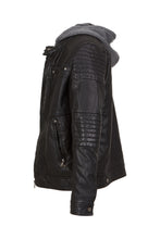 Load image into Gallery viewer, Boys Vegan Leather Jacket