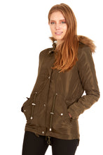 Load image into Gallery viewer, Sherpa Lined Faux Fur Trimmed Hooded Anorak