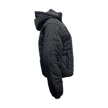 Load image into Gallery viewer, Ladies Cropped Puffer Bomber Jacket