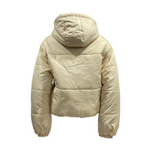 Load image into Gallery viewer, Ladies Cropped Puffer Bomber Jacket