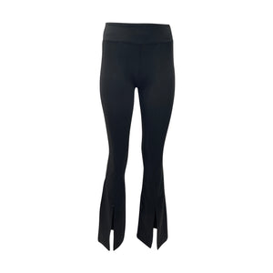 Therapy Active Flare Leg Leggings with Front Flare Split