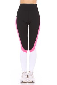 "Therapy" High-Rise Colorblocked Leggings