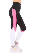 Load image into Gallery viewer, &quot;Therapy&quot; High-Rise Colorblocked Leggings
