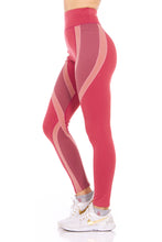 Load image into Gallery viewer, &quot;Therapy&quot; Color Blocked High-Rise Leggings
