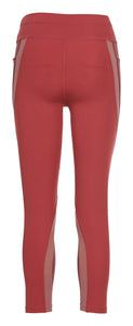 "Therapy" Color Blocked High-Rise Leggings