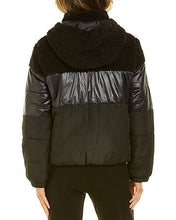 Load image into Gallery viewer, Winter Tonal Mix-Media Women Puffer Bomber Jacket
