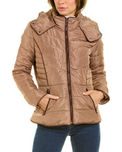 Load image into Gallery viewer, Ladies &quot;Therapy&quot; Hooded Puffer Jacket
