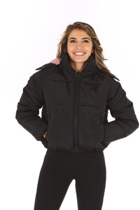 Therapy Contrast Lining Padded Jacket