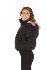 Therapy Contrast Lining Padded Jacket