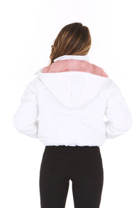 Therapy Contrast Lining Padded Jacket