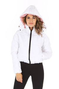 Therapy Contrast Lining Padded Jacket