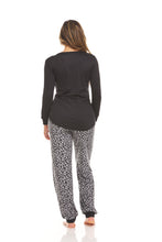 Load image into Gallery viewer, Printed Jogger Pant Pajama Set
