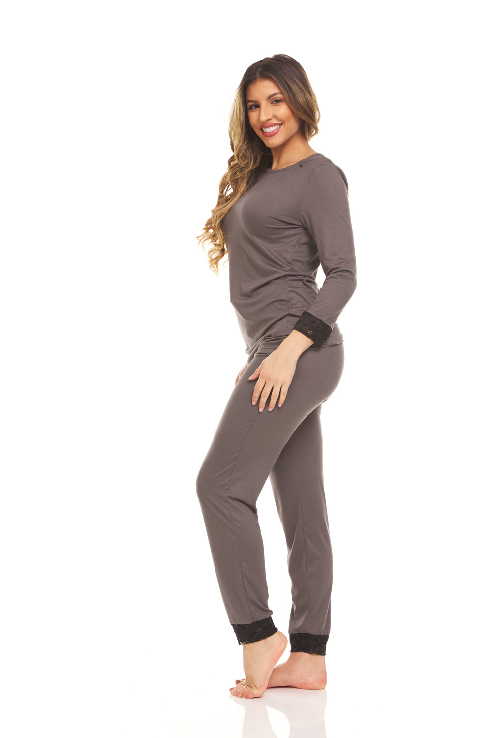 Long Sleeve and Pant Pajama Set