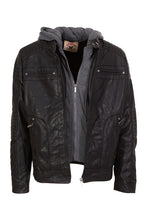 Load image into Gallery viewer, Boys Vegan Leather Jacket
