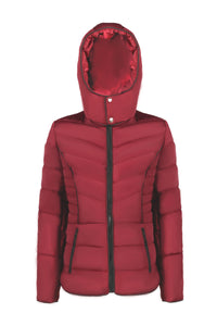 Ladies "Therapy" Hooded Puffer Jacket